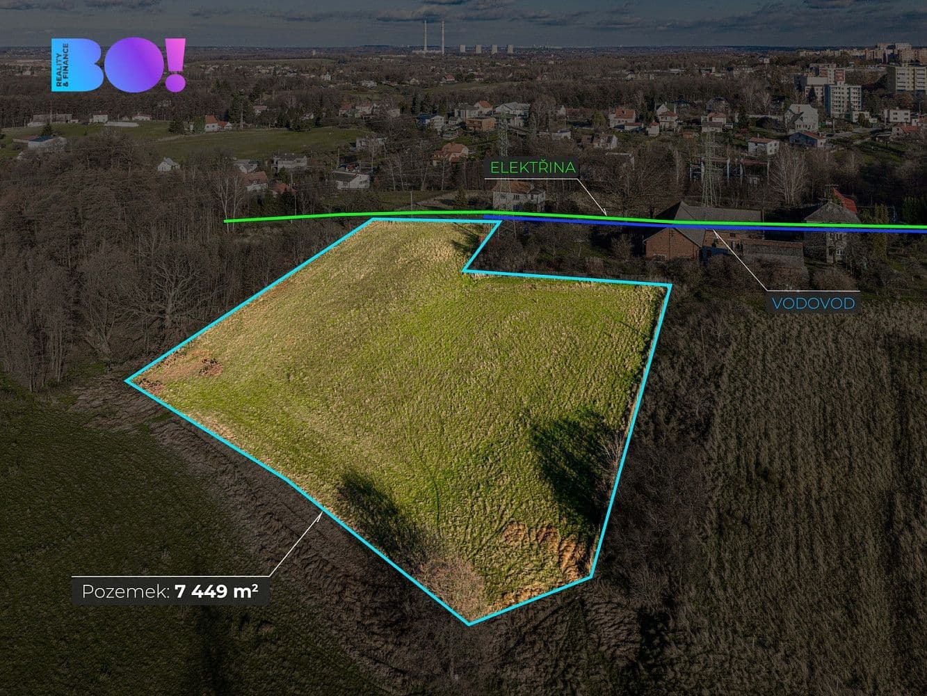 Pozemek Prodej stavebního pozemku 5 944 m² Pozemek Prodej stavebního pozemku 5 944 m²