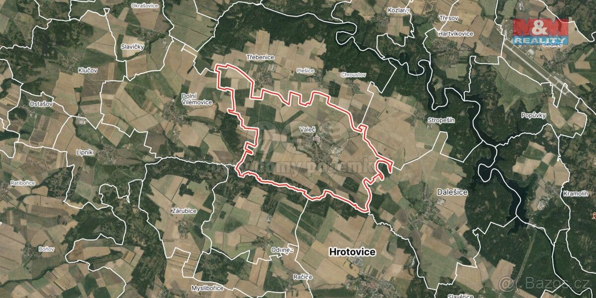 Pozemek Prodej stavebního pozemku, 967 m2, obec Valeč, okres Třebíč - Třebíč | Bazoš.cz Pozemek Prodej stavebního pozemku, 967 m2, obec Valeč, okres Třebíč - Třebíč | Bazoš.cz