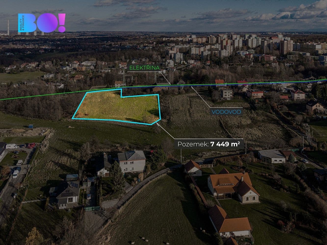 Pozemek Prodej stavebního pozemku 5 944 m² Pozemek Prodej stavebního pozemku 5 944 m²
