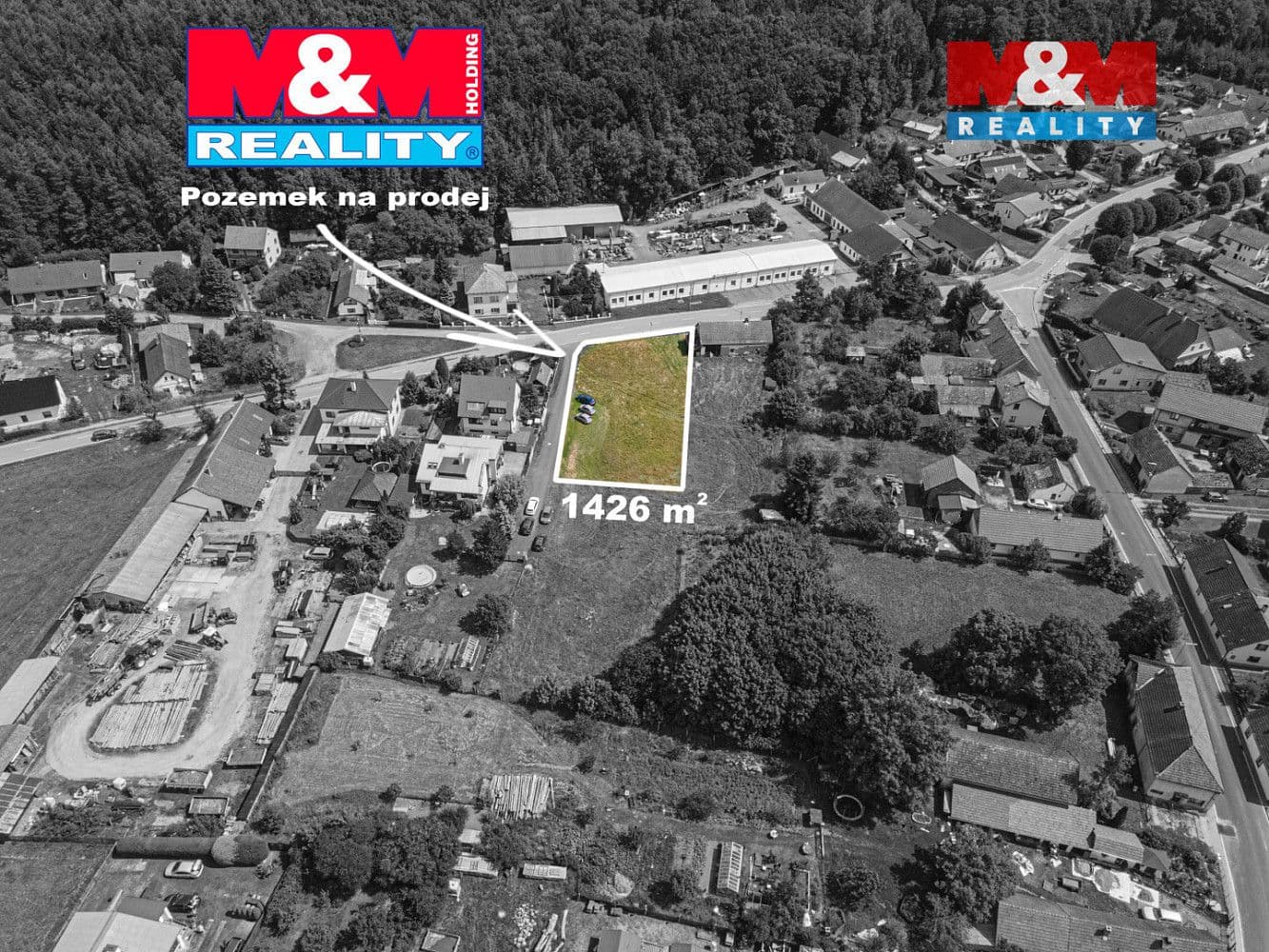 Pozemek Prodej stavebního pozemku 1 426 m² Pozemek Prodej stavebního pozemku 1 426 m²