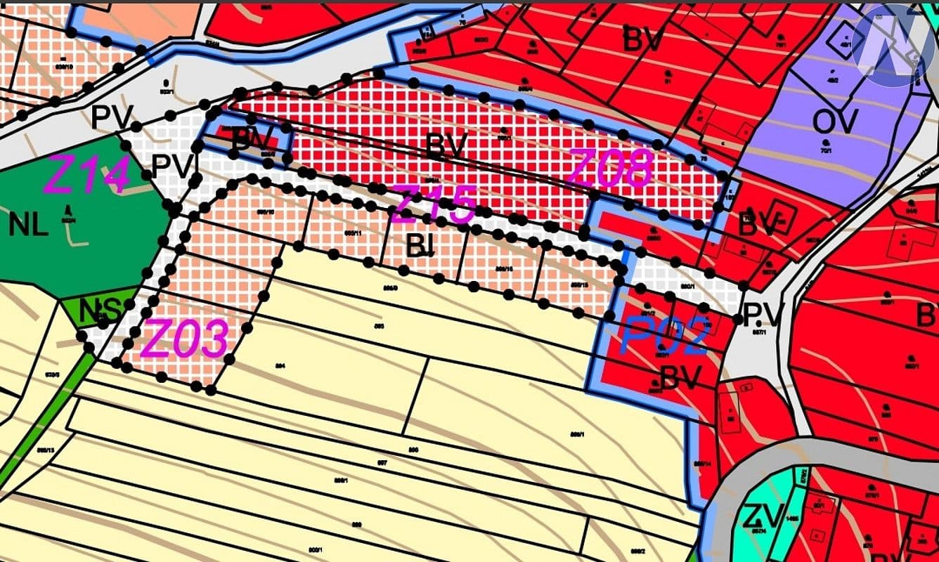 Pozemek Prodej stavebního pozemku 6 239 m² Pozemek Prodej stavebního pozemku 6 239 m²