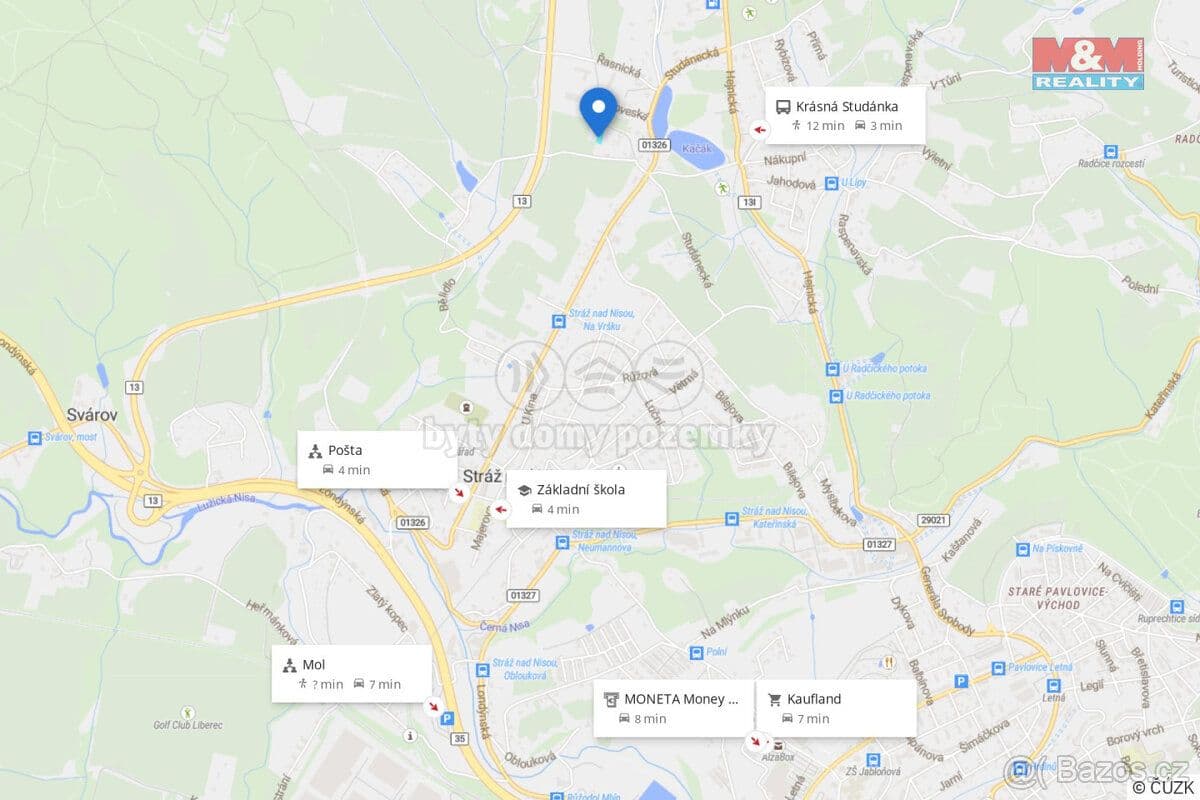 Pozemek Prodej pozemku k bydlení, 997 m², Liberec - Krásná Studánka - Liberec | Bazoš.cz Pozemek Prodej pozemku k bydlení, 997 m², Liberec - Krásná Studánka - Liberec | Bazoš.cz