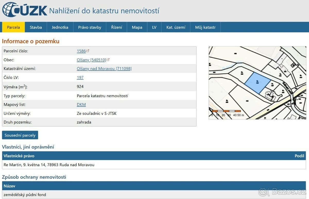 Pozemek 🌄 Prodej stavebního pozemku v Olšanech - Šumperk | Bazoš.cz Pozemek 🌄 Prodej stavebního pozemku v Olšanech - Šumperk | Bazoš.cz