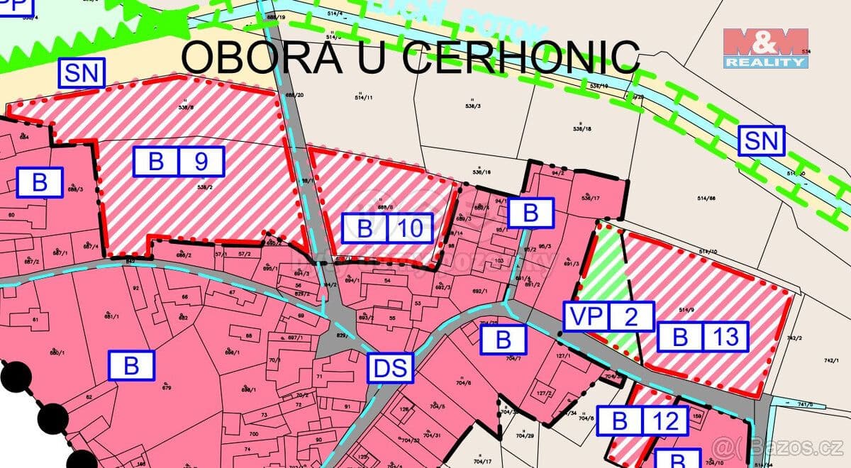 Pozemek Prodej pozemku, 3827 m², Cerhonice - Písek | Bazoš.cz Pozemek Prodej pozemku, 3827 m², Cerhonice - Písek | Bazoš.cz