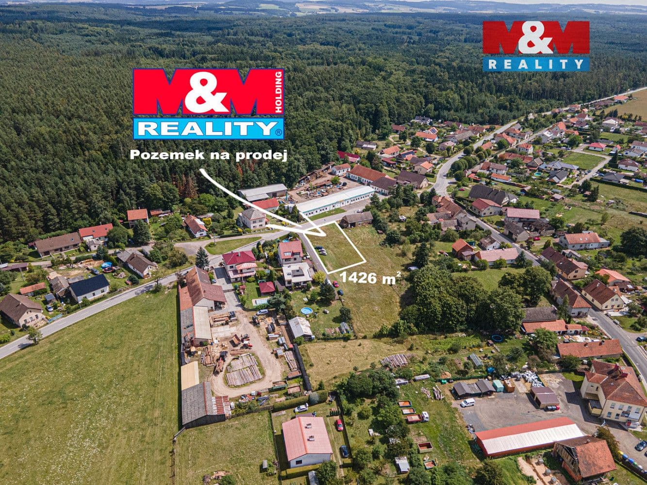 Pozemek Prodej stavebního pozemku 1 426 m² Pozemek Prodej stavebního pozemku 1 426 m²