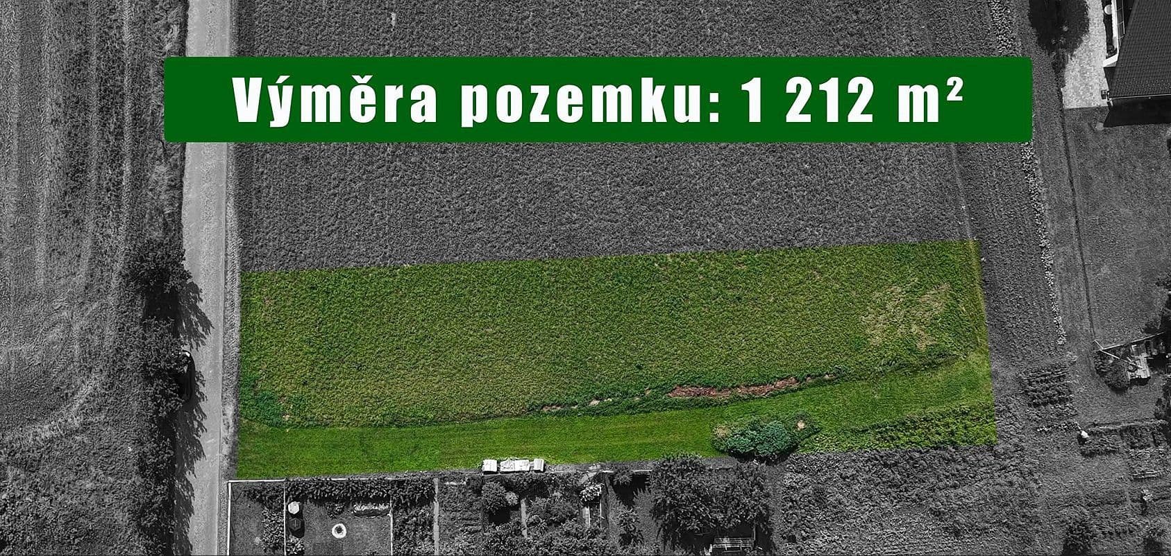 Pozemek Prodej stavebního pozemku 1 212 m² Pozemek Prodej stavebního pozemku 1 212 m²