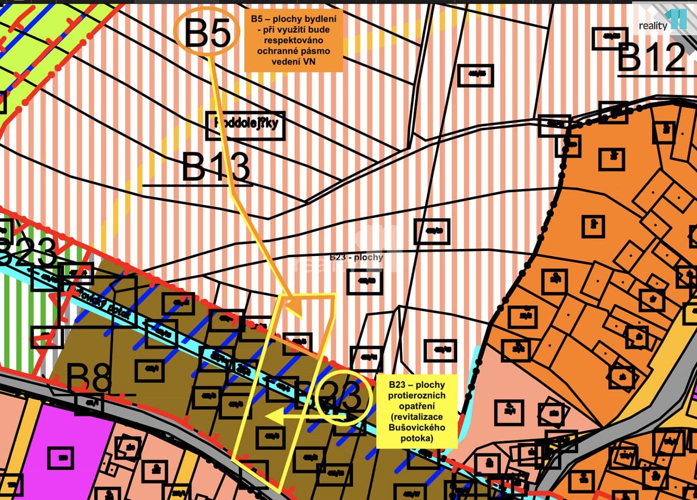 Pozemek Prodej stavebního pozemku 3 737 m² Pozemek Prodej stavebního pozemku 3 737 m²