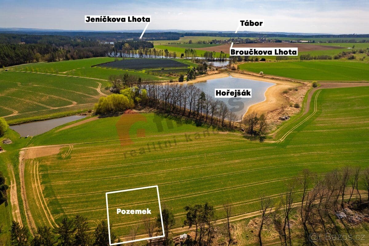 Pozemek Stavební pozemek 1130 m2 Podolí u Ratibořských hor - Tábor | Bazoš.cz Pozemek Stavební pozemek 1130 m2 Podolí u Ratibořských hor - Tábor | Bazoš.cz