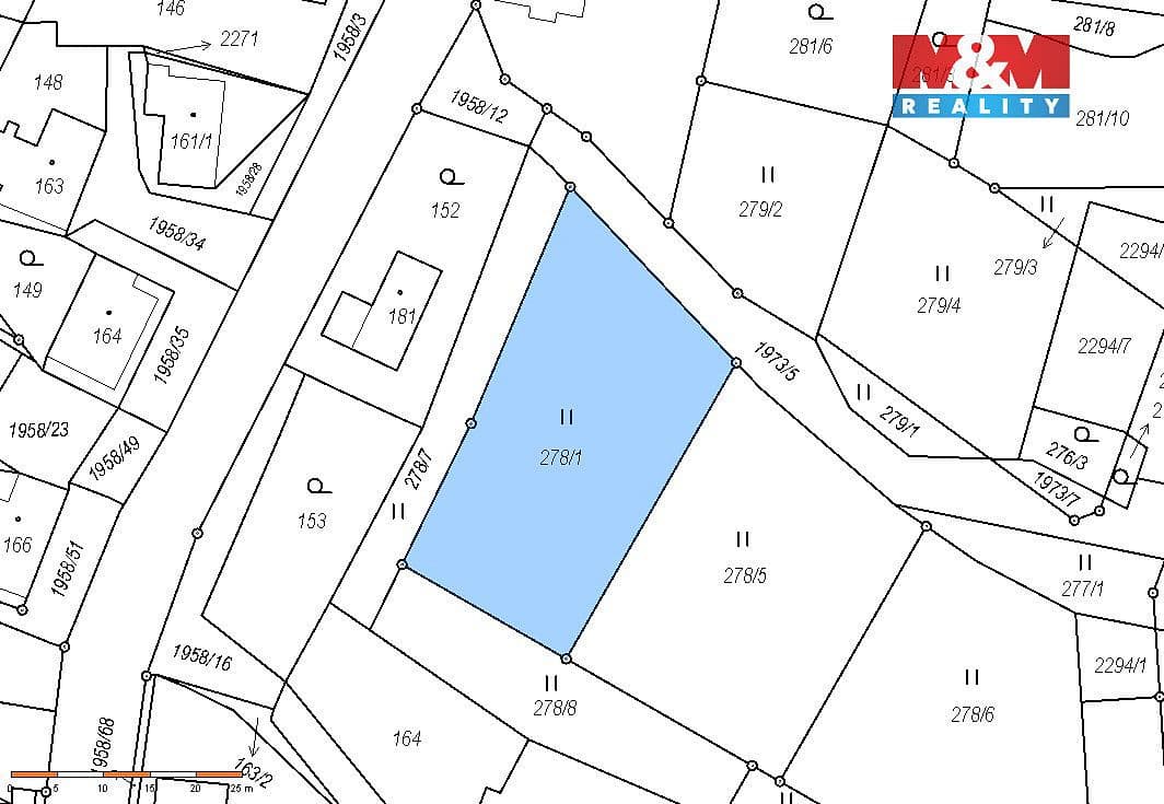 Pozemek Prodej stavebního pozemku 882 m² Pozemek Prodej stavebního pozemku 882 m²