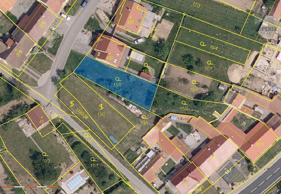 Pozemek Prodej stavebního pozemku 381 m² Pozemek Prodej stavebního pozemku 381 m²
