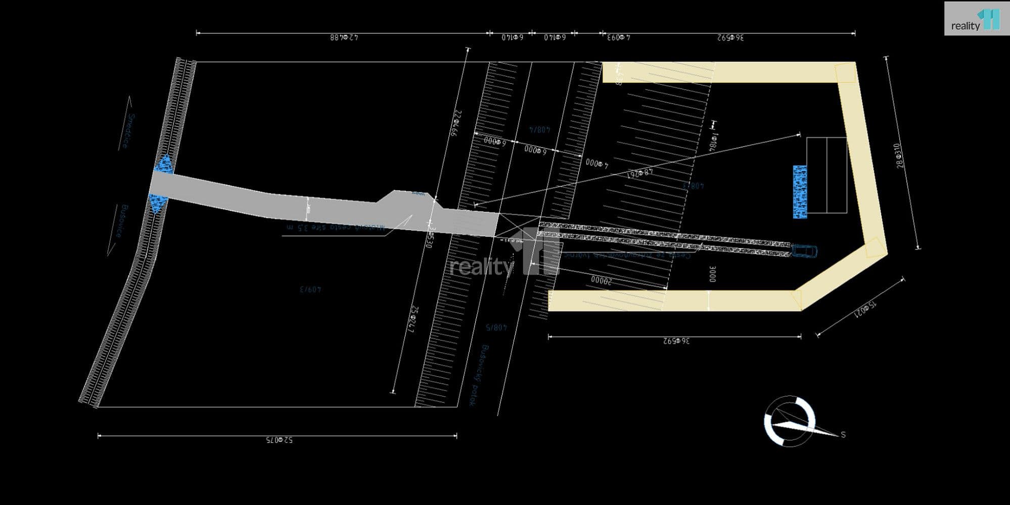Pozemek Prodej stavebního pozemku 3 737 m² Pozemek Prodej stavebního pozemku 3 737 m²