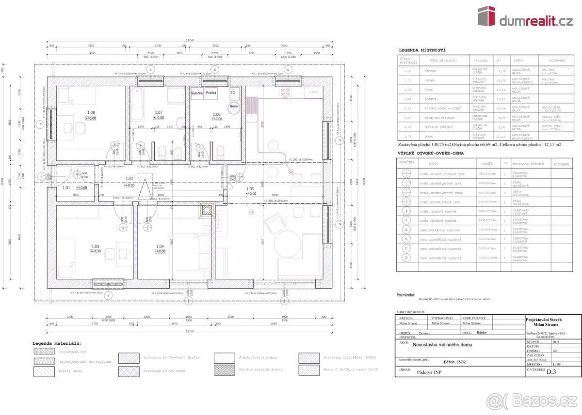 Pozemek Prodej stavebního pozemku 1218 m2 v obci Běštín, okrese Bero - Beroun | Bazoš.cz Pozemek Prodej stavebního pozemku 1218 m2 v obci Běštín, okrese Bero - Beroun | Bazoš.cz