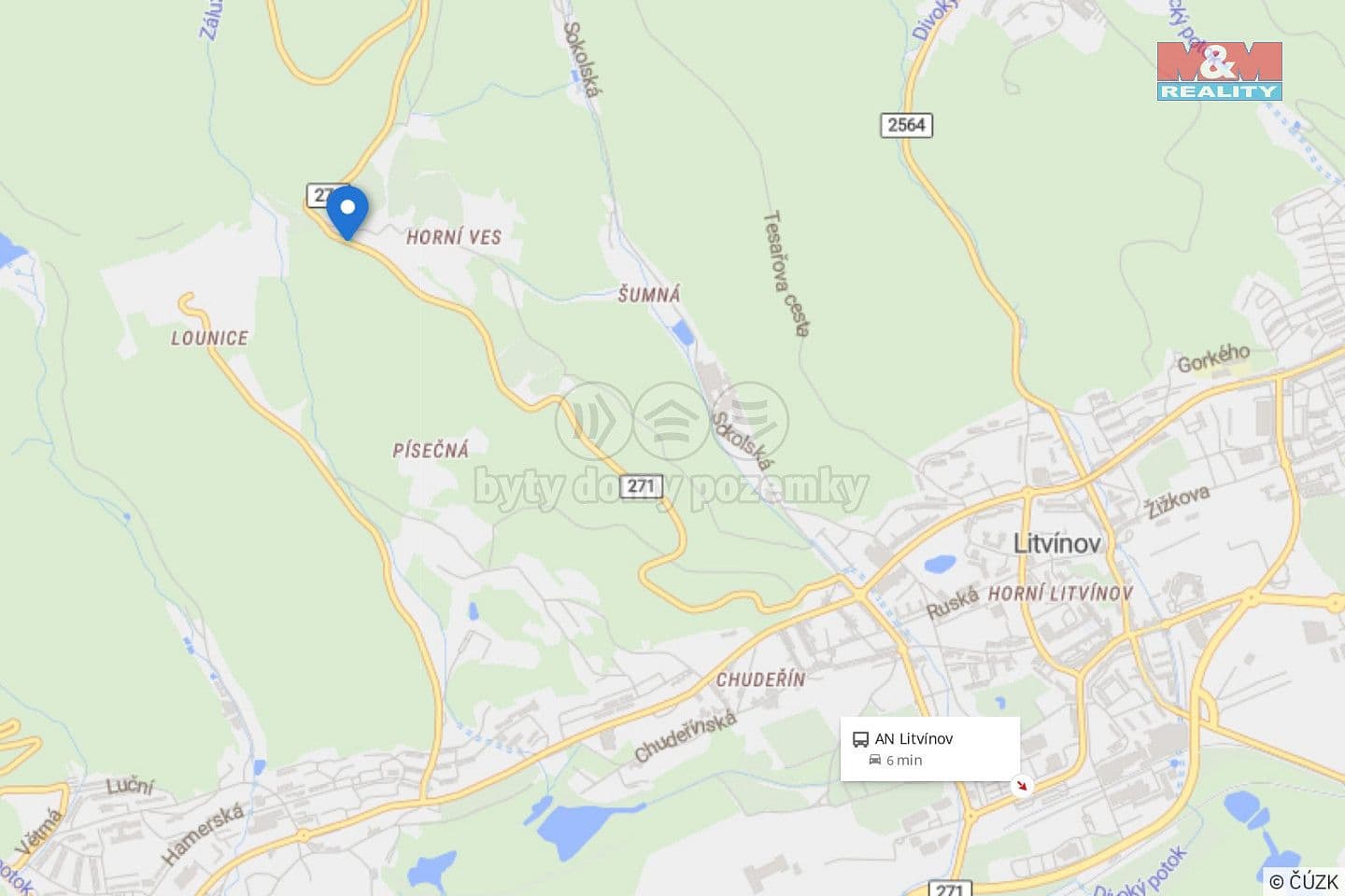 Pozemek Prodej stavebního pozemku 1 259 m² Pozemek Prodej stavebního pozemku 1 259 m²