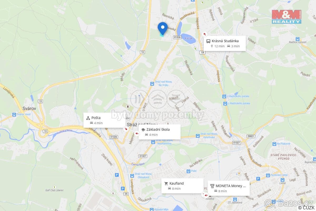 Pozemek Prodej pozemku k bydlení, 3121 m², Liberec - Krásná Studánka - Liberec | Bazoš.cz Pozemek Prodej pozemku k bydlení, 3121 m², Liberec - Krásná Studánka - Liberec | Bazoš.cz