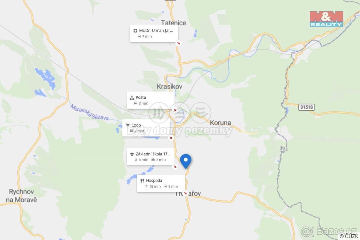 Pozemek Prodej pozemku k bydlení, 5014 m², Třebařov - Svitavy | Bazoš.cz Pozemek Prodej pozemku k bydlení, 5014 m², Třebařov - Svitavy | Bazoš.cz