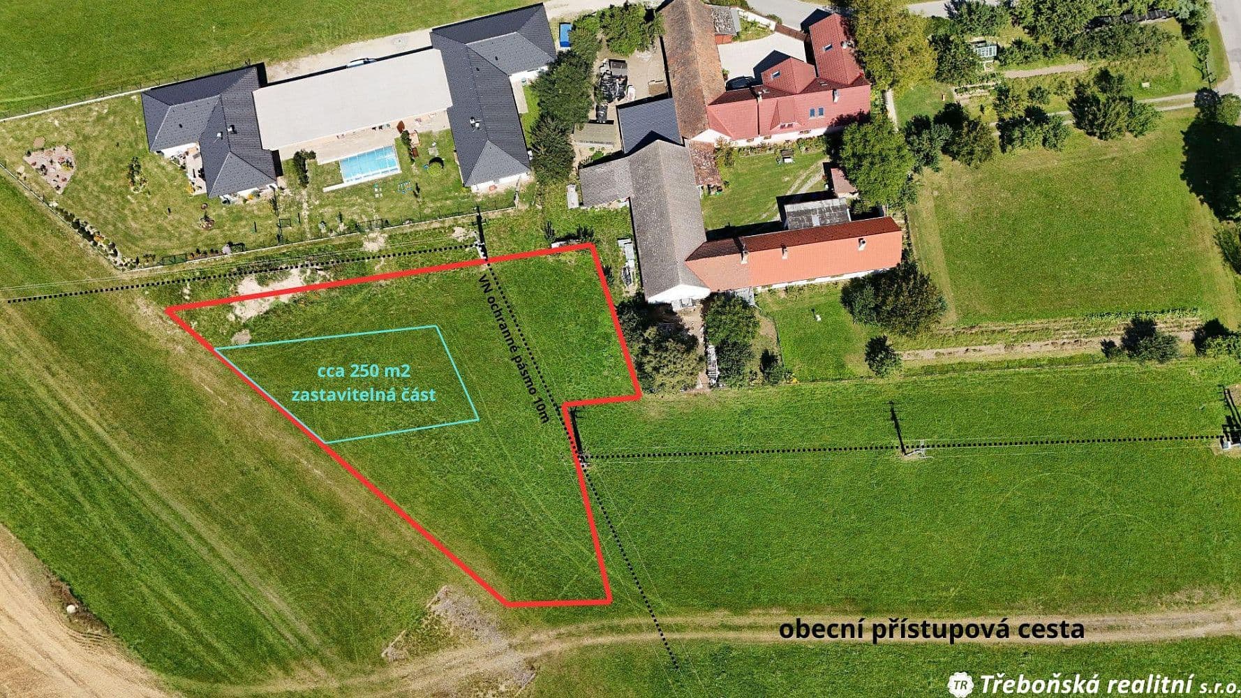 Pozemek Prodej stavebního pozemku 1 540 m² Pozemek Prodej stavebního pozemku 1 540 m²